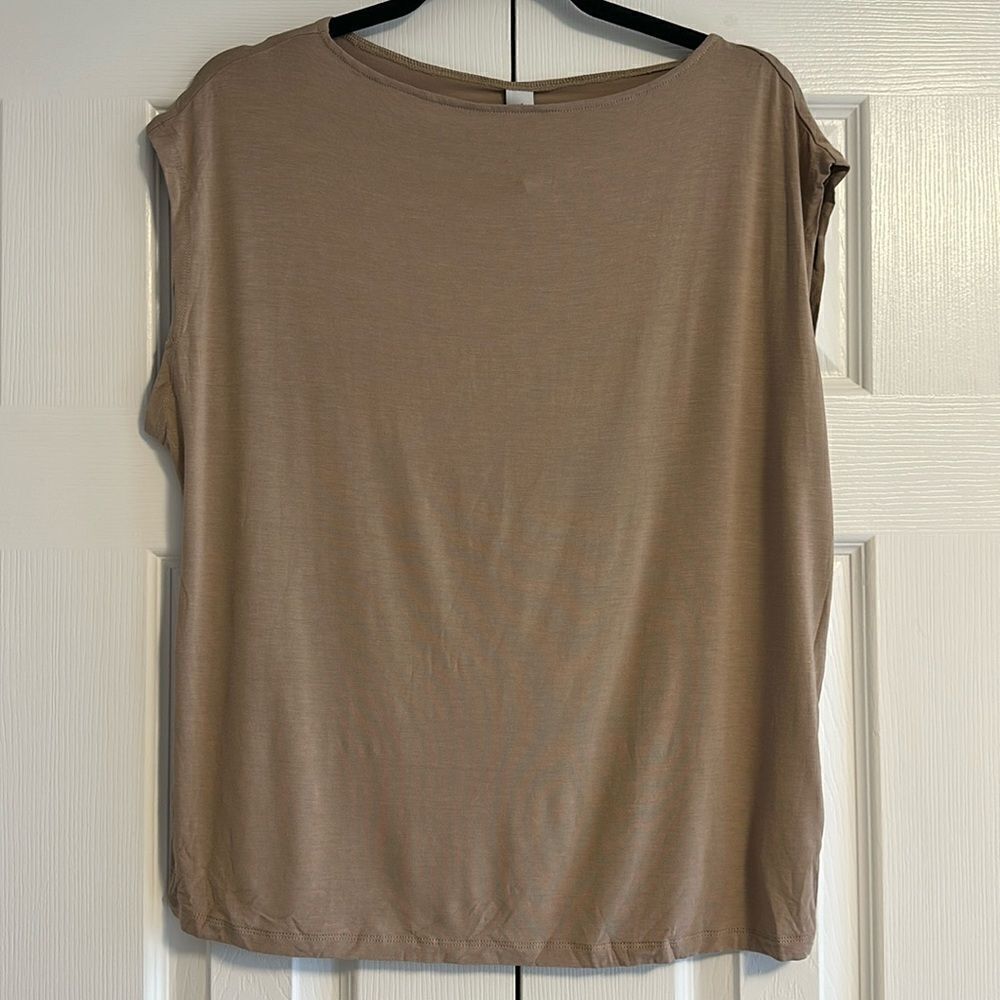 Varley Women’s Mocha Open Back Emmet Tee (Tank Top)